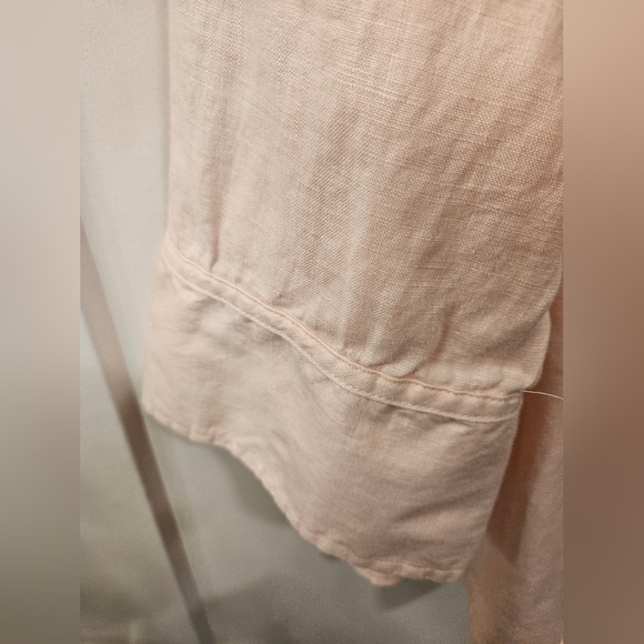NWT - Linen Old Navy Pink Button Down Shirt - Size XXL - Picture 6 of 10